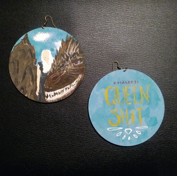 "Mother of Dragons" Earrings - Picture 3 of 8